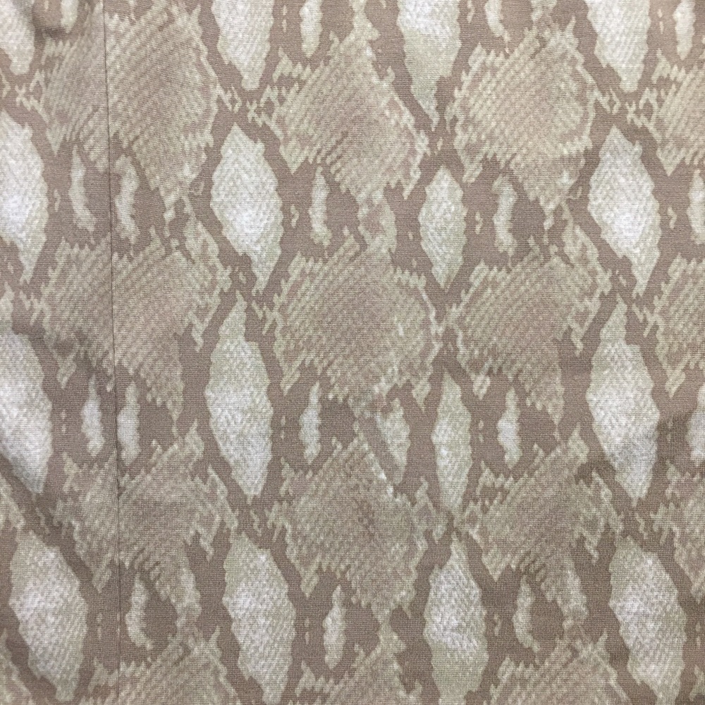 Lauren Ralph Lauren Tan Snakeskin Dress Sz PXS - Picture 4 of 6