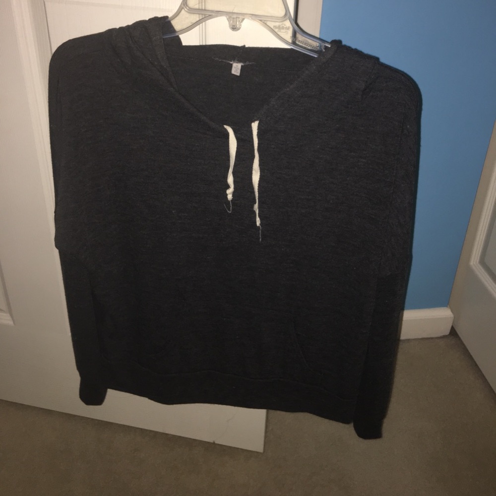 Grey hoodie