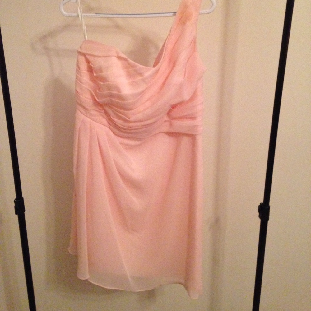 One shoulder dress