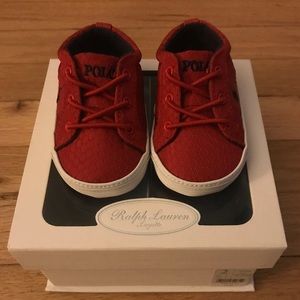 Polo by Ralph Lauren baby shoes size 2