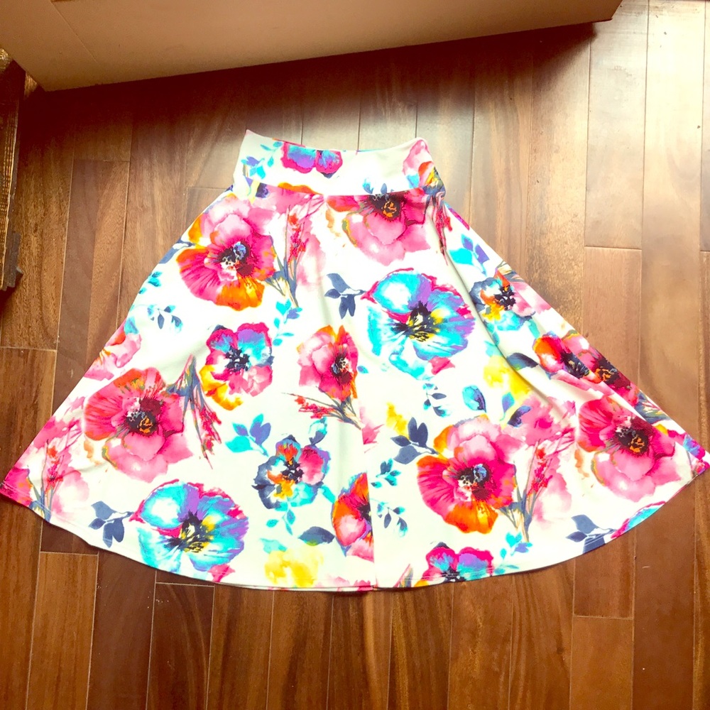 HTF BNWT Agnes & Dora Midi Skirt