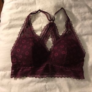 Burgundy Bralette (Body By Victoria)