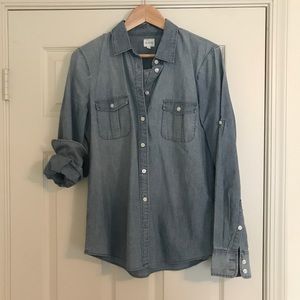 J. Crew Factory Chambray Shirt