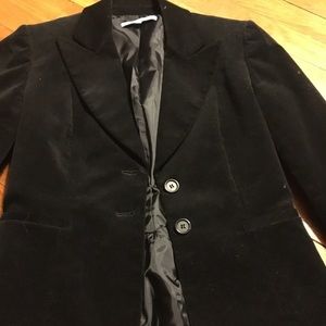 Black corduroy blazer