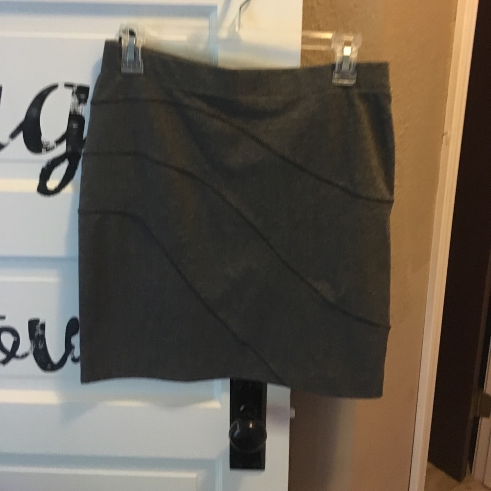 Grey mini skirt by SimplyVera
