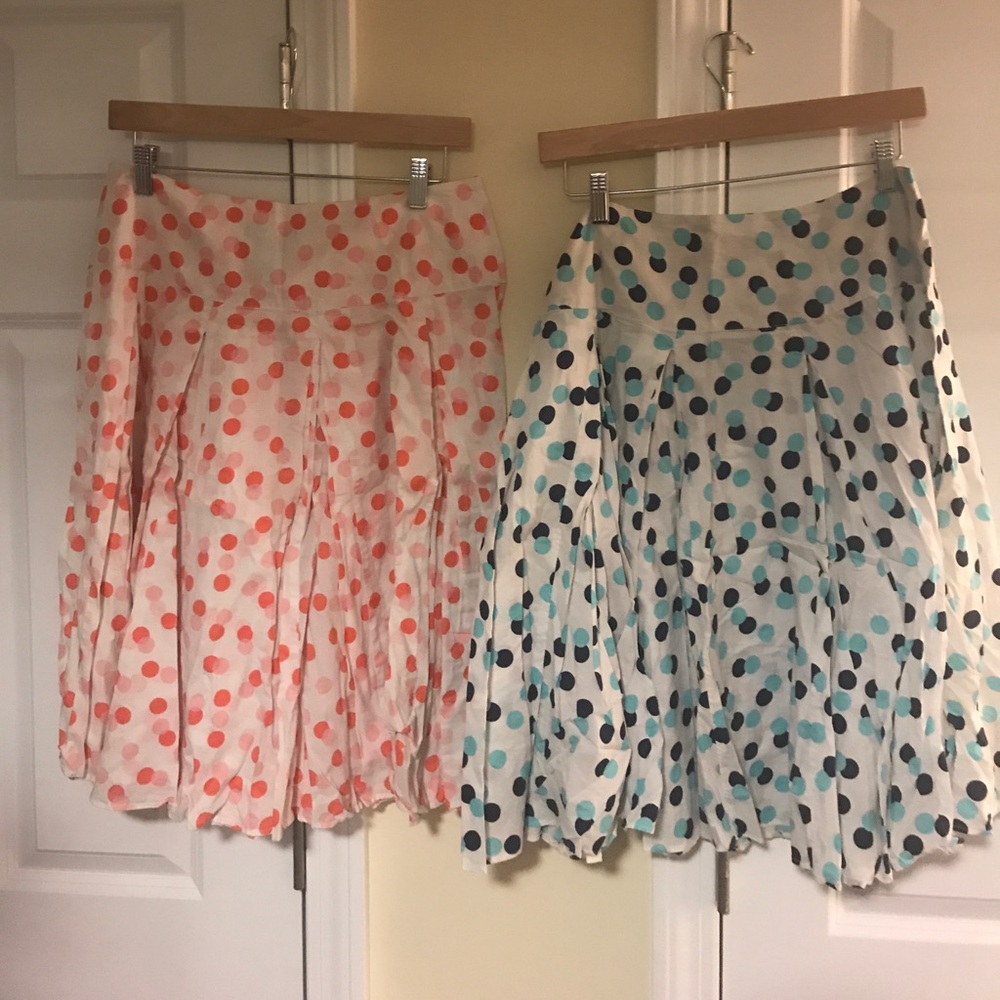 Adorable flowing pleated skirts