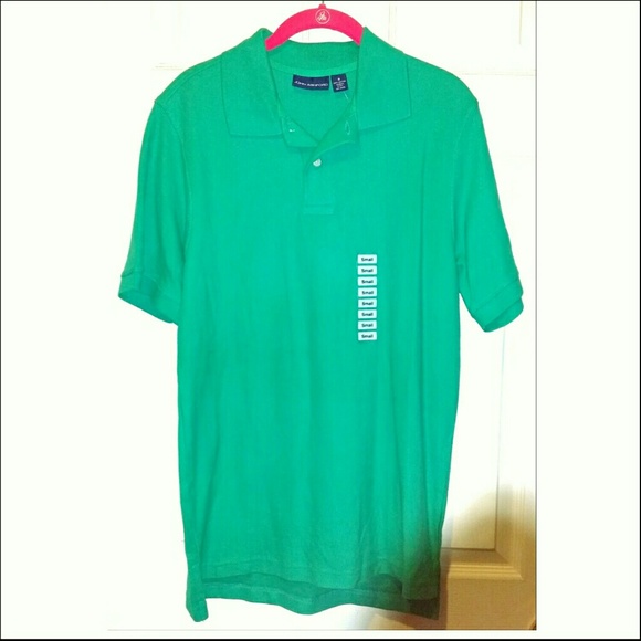 🚫SOLD 🚫☆Classic Green Polo Shirt Small Ashford - Picture 1 of 3
