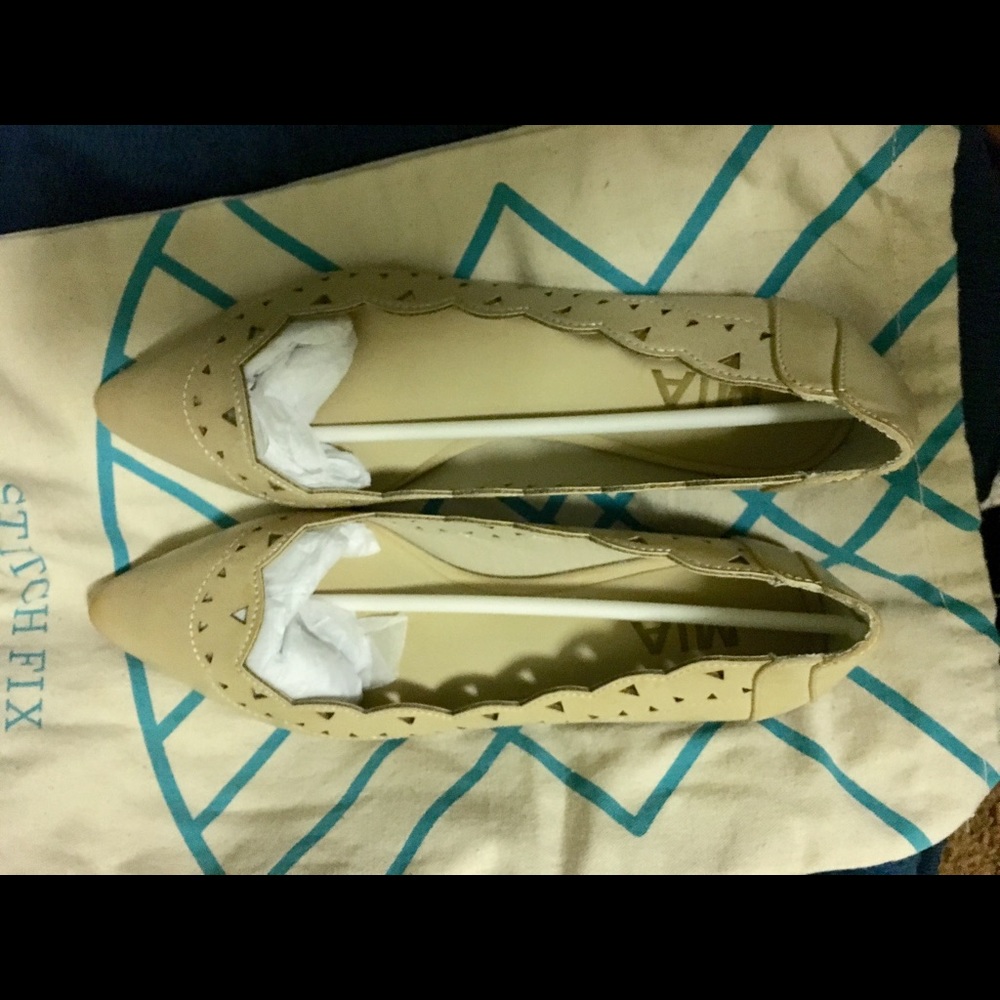 Laser cut Mia flats 7.5