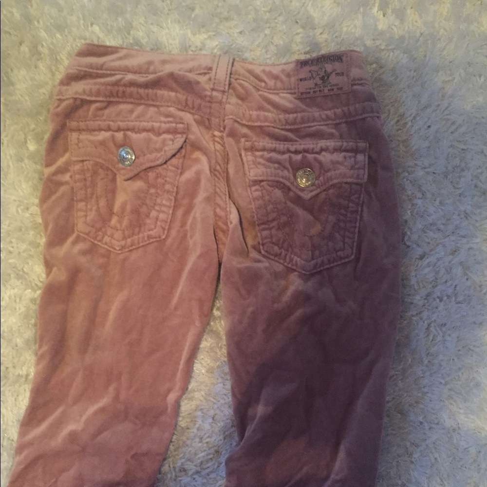 Pink true religion size 29
