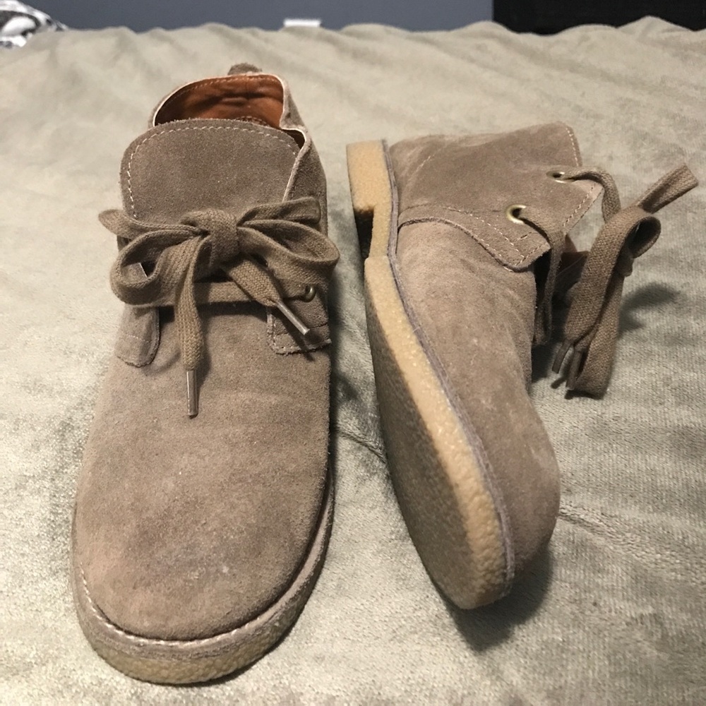 Suede lucky brand boots