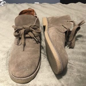 Suede lucky brand boots