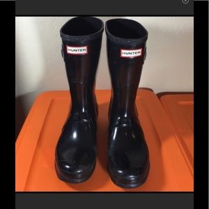 Hunter boots great condition,