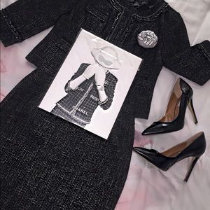 Halogen Jacket and Skirt Set