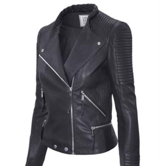 OLIVE MOTO JACKET - Picture 4 of 4