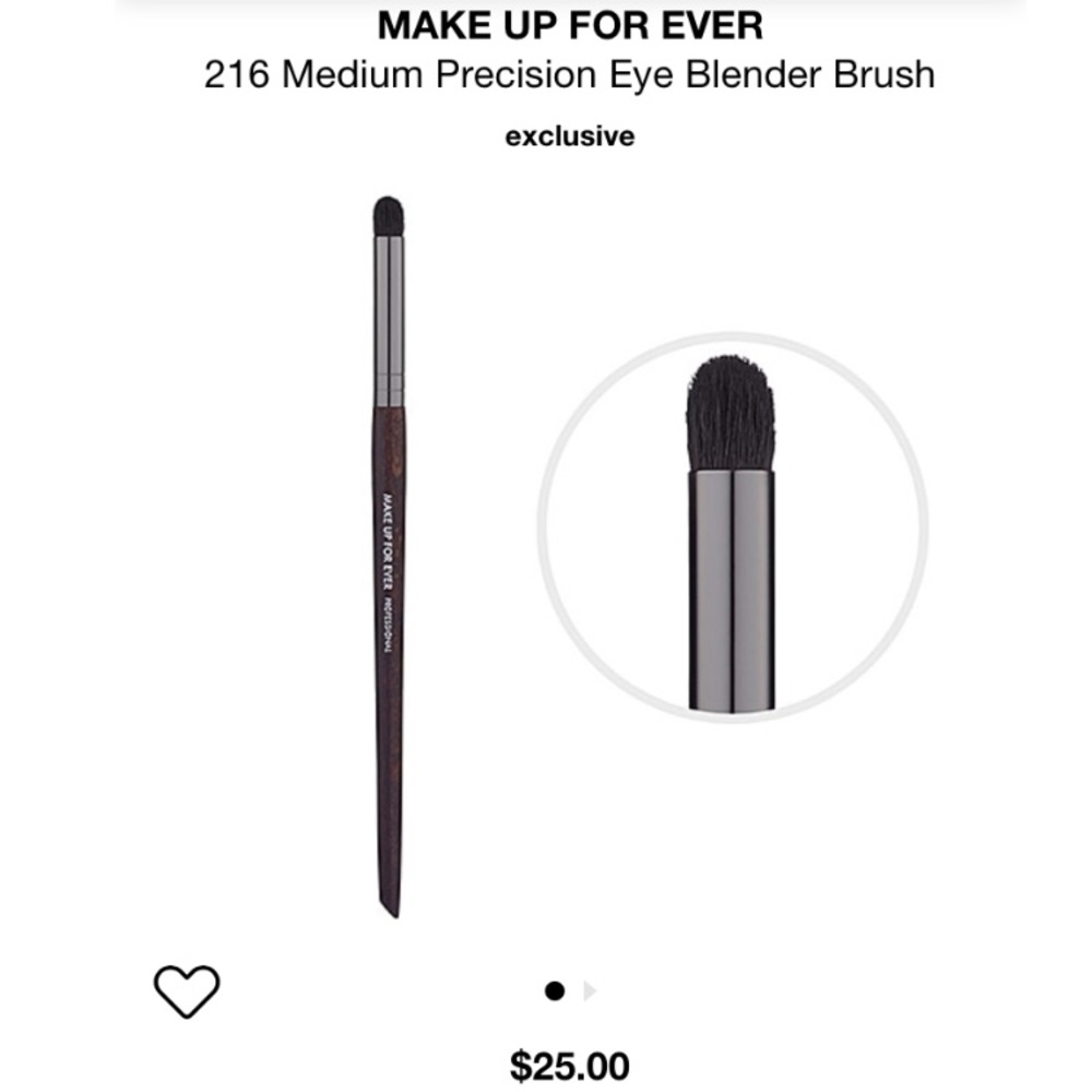 🌹Make Up For Ever Precision Eye Blender Brush#216