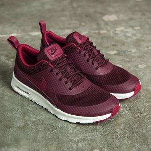 Maroon Nike Air Max Thea