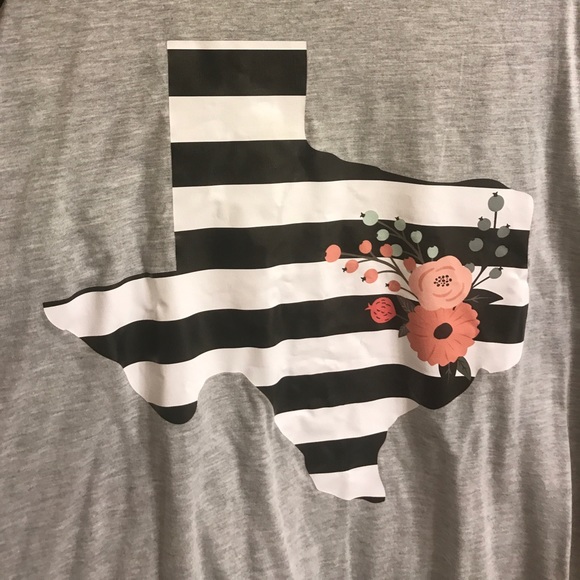 TEXAS STRONG + Cute Texas Baseball tee! - Picture 2 of 4