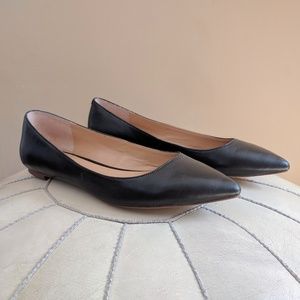 Banana Republic Angela Black Pointed Toe Flats 8 Banana Republic Angela Black Pointed Toe Flats 8
