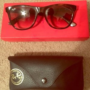 Ray Ban brown wayfarers