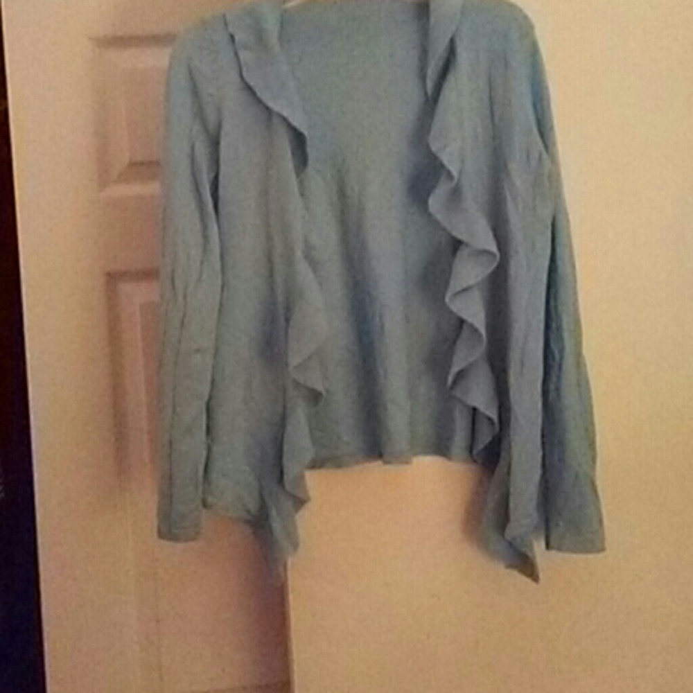 New sky blue sweater