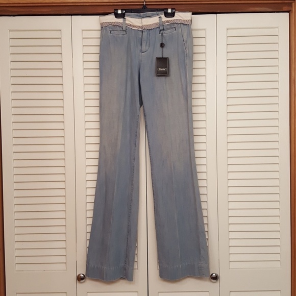 CAPITOL TAILORS Denim - NWT CAPITOL TAILORS LIGHT WASH JEANS - $245.00 PRI