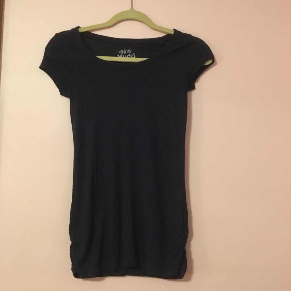Navy Blue Basic Top