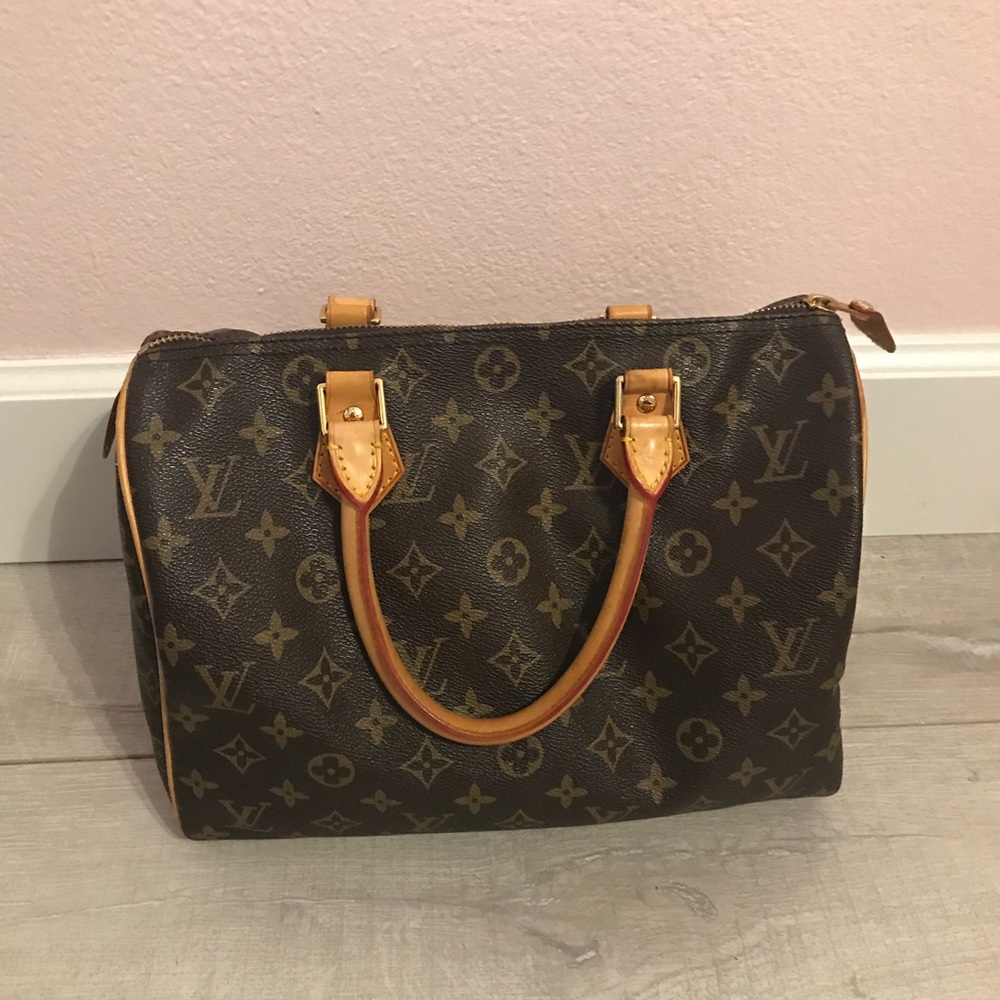 Louis Vuitton Classic Brown Monogram Speedy 30