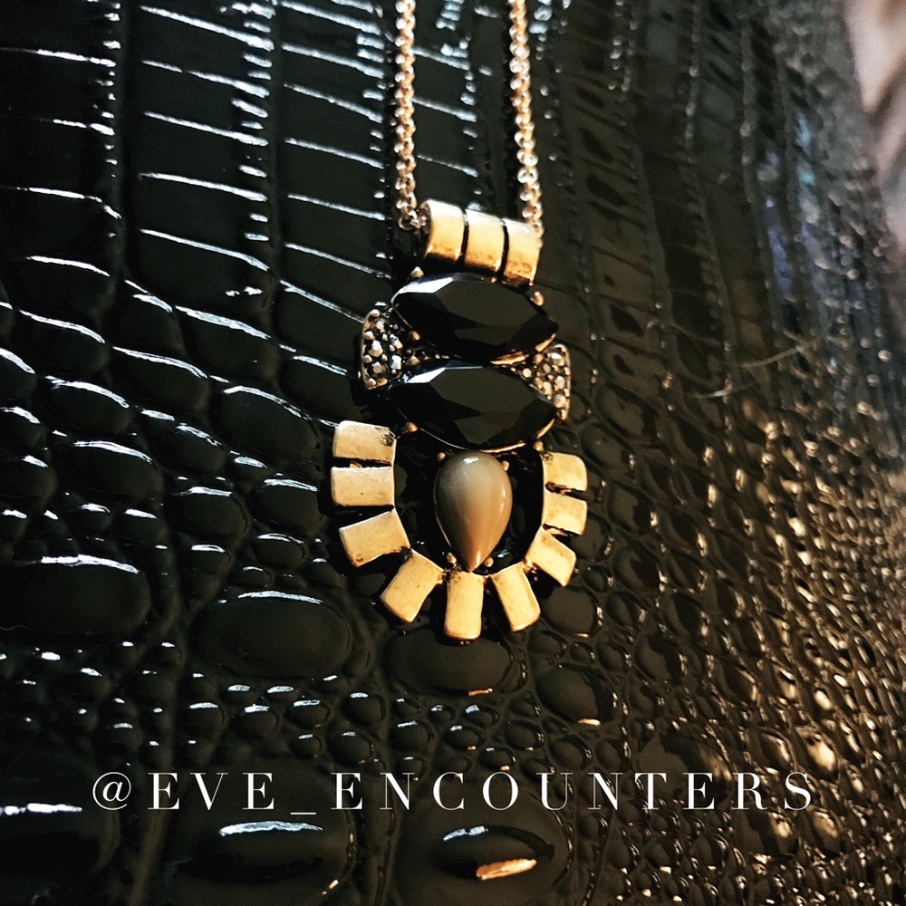 | 'PHOENIX' LONG STATEMENT NECKLACE |