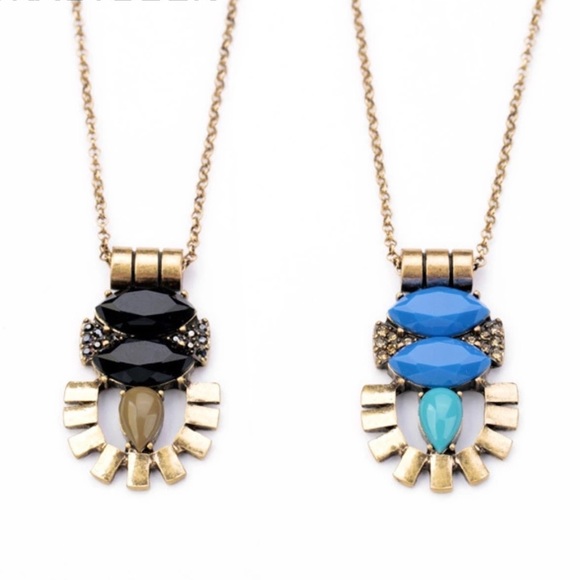 | 'PHOENIX' LONG STATEMENT NECKLACE | - Picture 3 of 5