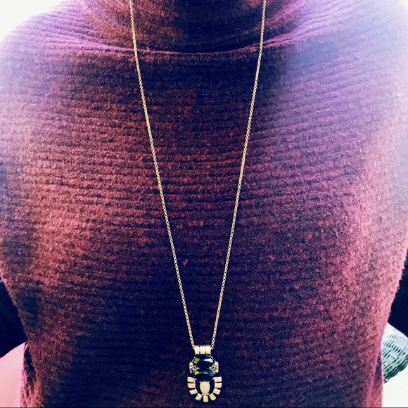 | 'PHOENIX' LONG STATEMENT NECKLACE | - Picture 4 of 5