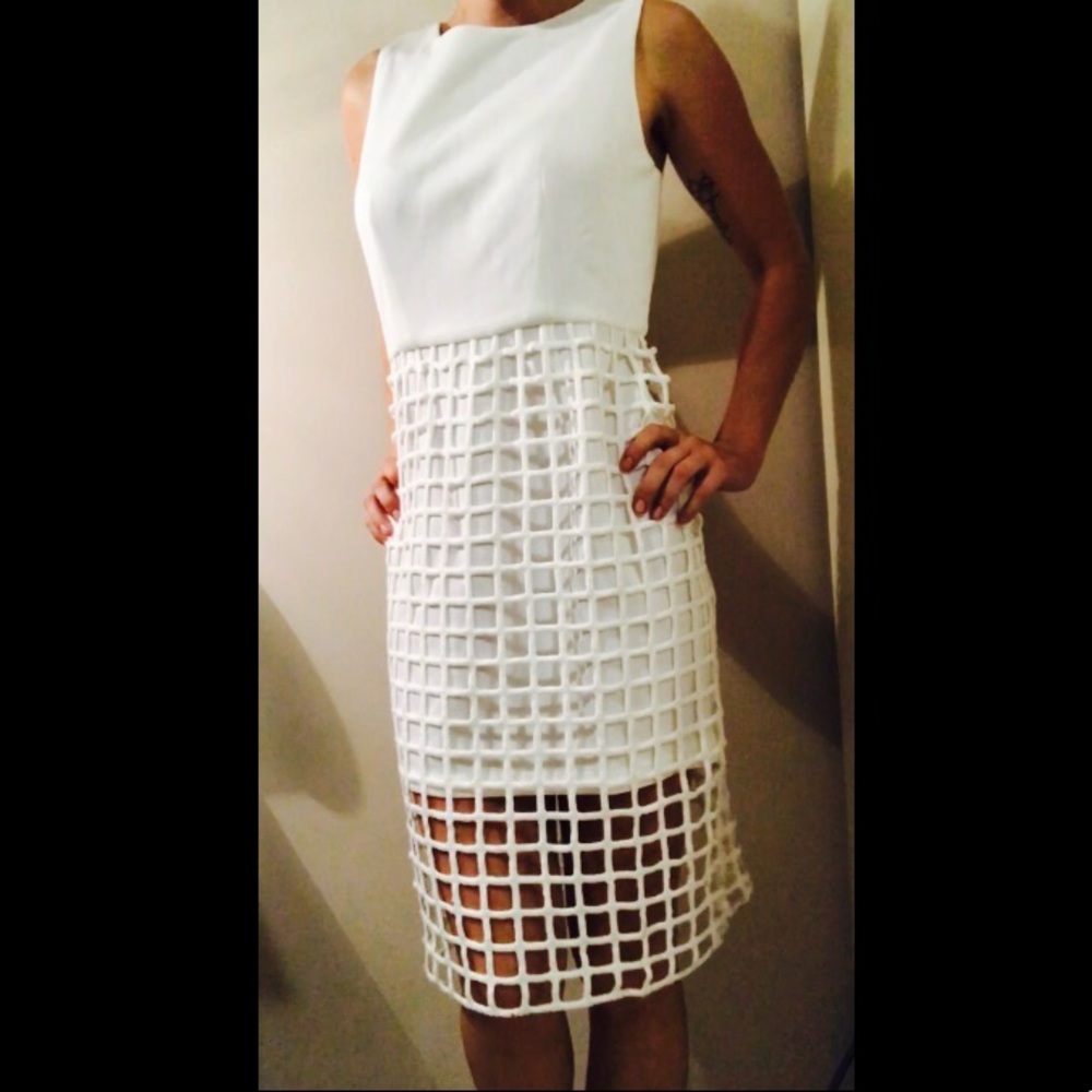 White dress