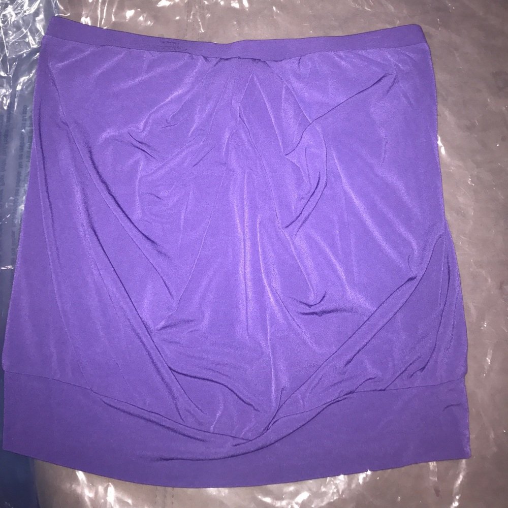 Purple sleeveless top