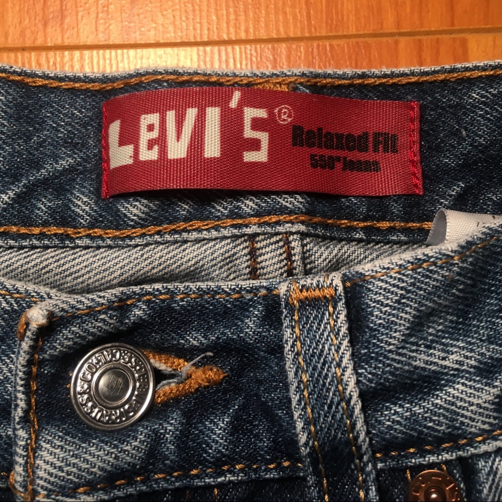 Men's Levi Strauss blue jeans 550
