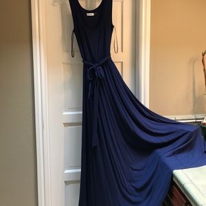 Royal blue dress