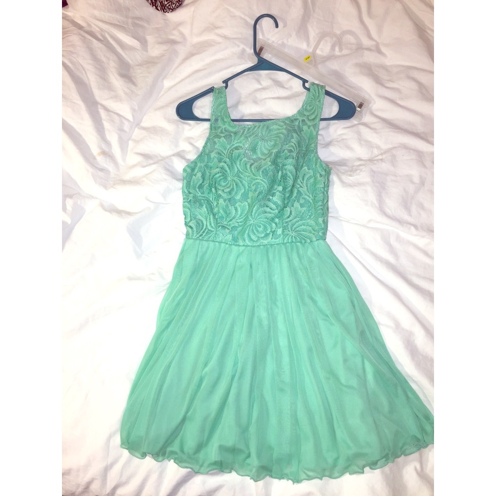 Mint Green Dress