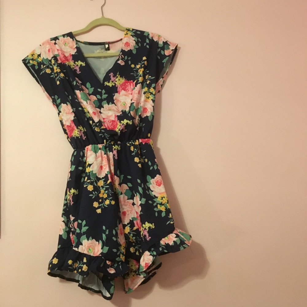Floral Romper