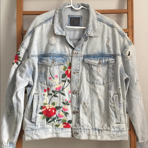 zara man jean jacket