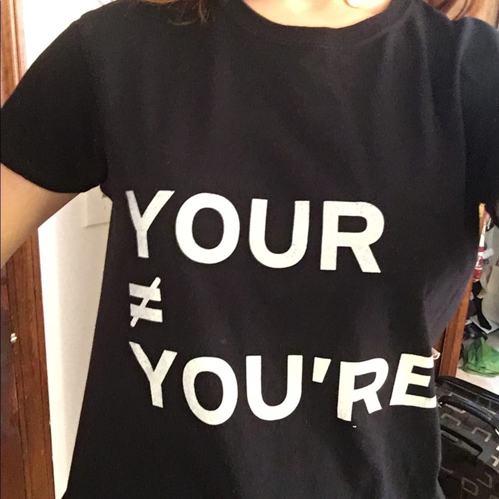 Grammar nerd t-shirt 🤓