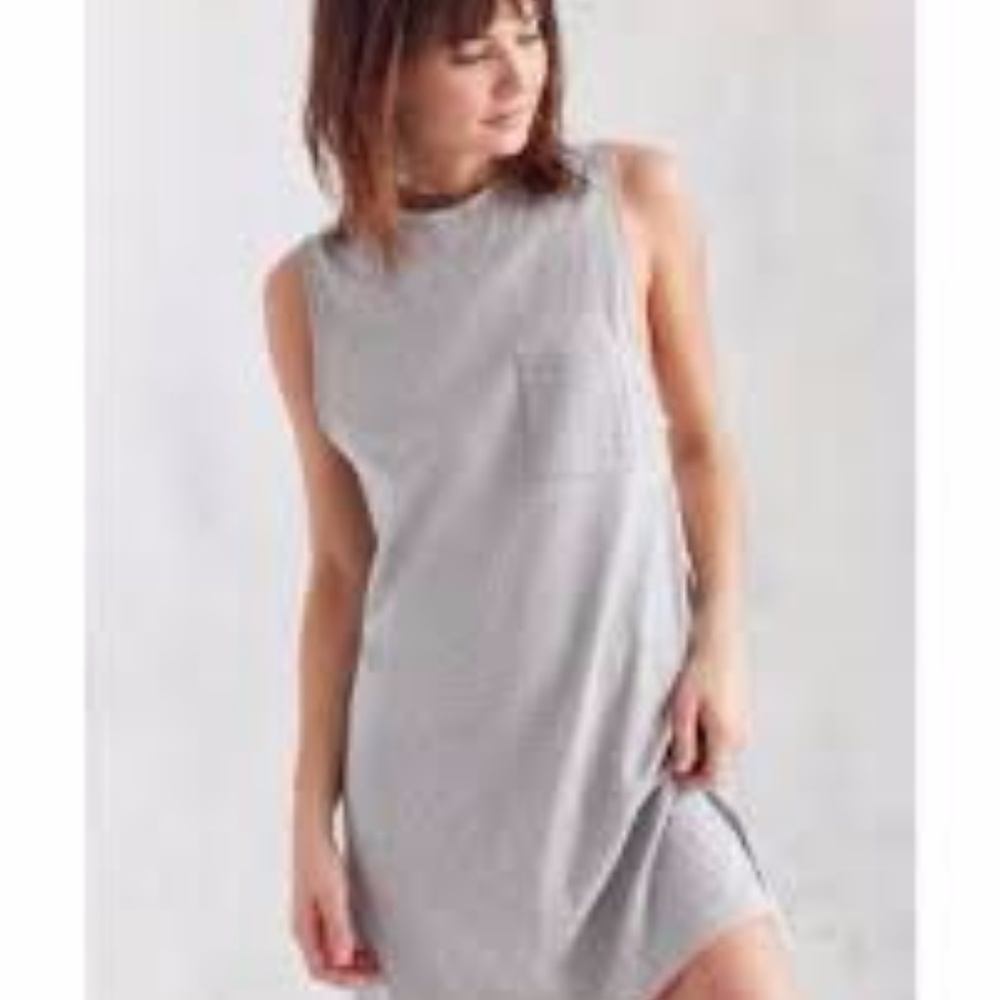 BDG JANE MUSCLE TEE DRESS TUNIC NWT