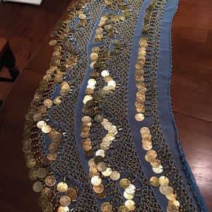 Gypsy belly dancing skirt