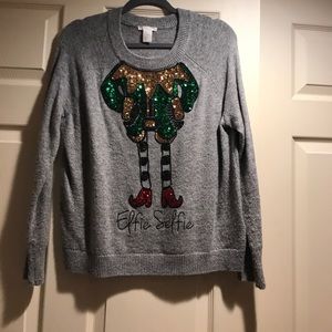 Elfie Selfie sweater