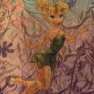 Tinker Bell toddler bed spread