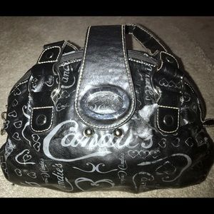 Candie's Black Satchel Purse
