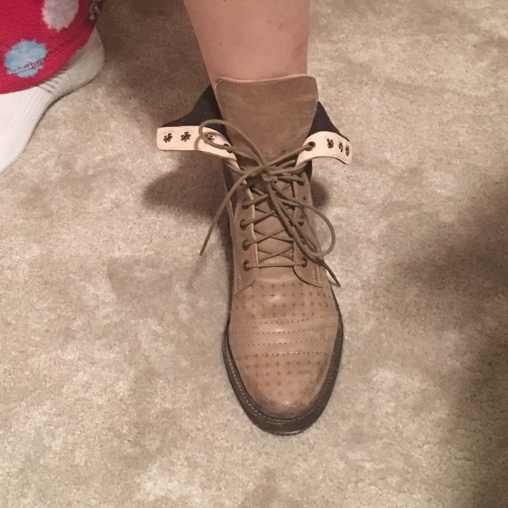 Free people lace up boots
