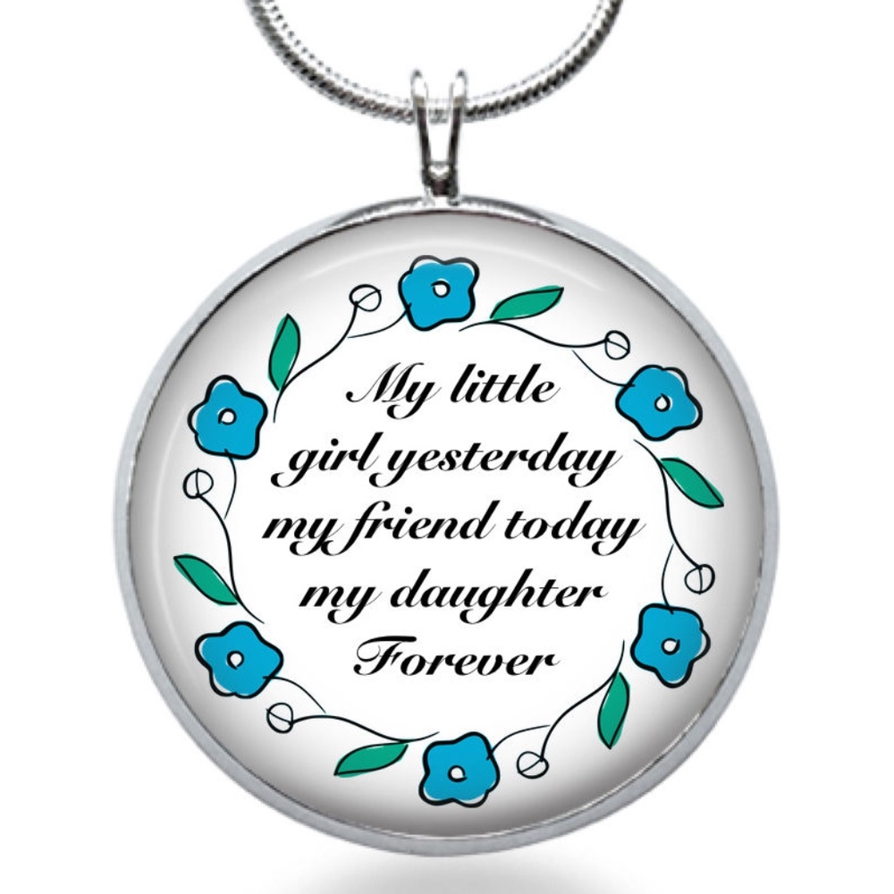Daughter necklace from mother