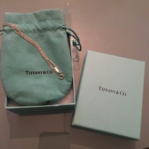 Authentic 16" Tiffany and Co silver chain