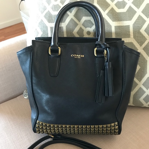 Coach Handbags - Coach Studded Mini Tanner Tote