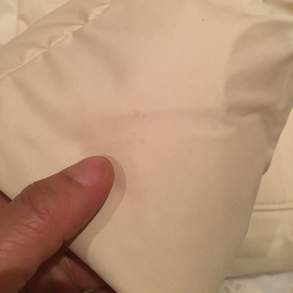 Down feather cream coat - Picture 4 of 8