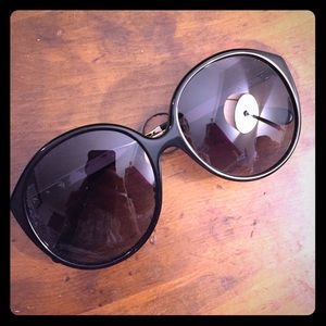 Marc Jacobs large rounds plastic sunglasses