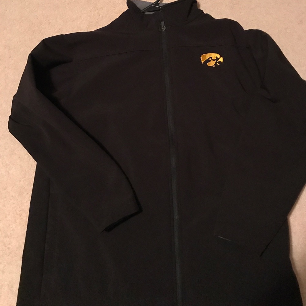 Black Iowa Hawkeye jacket